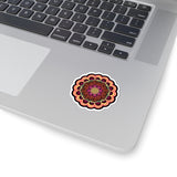 Colorado Sunrise Mandala Kiss-Cut Sticker