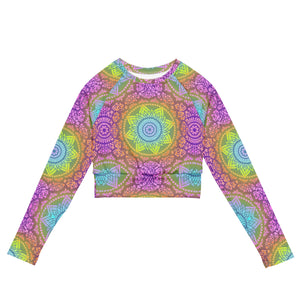 Daydream Recycled Long Sleeve Crop Top